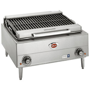 Grill elettrico - B40 - Wells Bloomfields - da bancone / professionale / in acciaio inossidabile