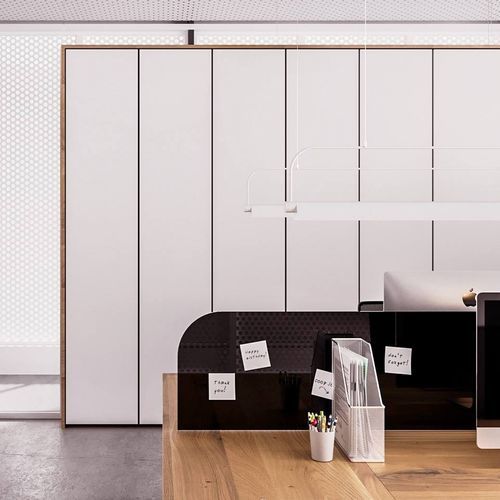 Parete amovibile - DIVILUX - fissa / in legno / professionale