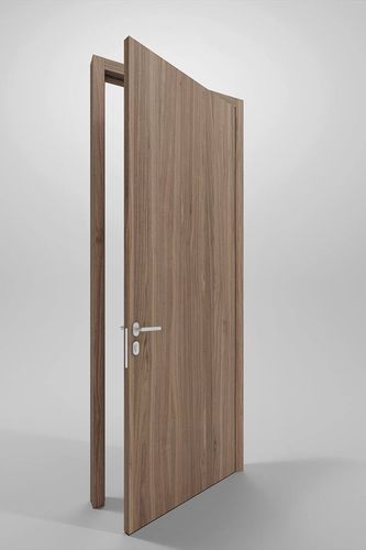 Porta da interno - OPAQUE - DIVILUX - in rovere / in noce / battente