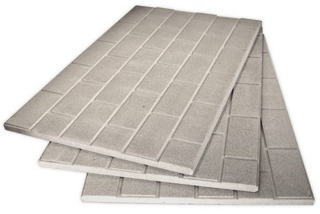 Isolante termico - BRICK EFFECT - Vitcas - in vermiculite / in pannelli rigidi / per interni