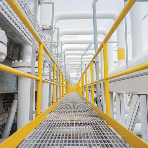Grigliato in acciaio galvanizzato - JK TECHNIC - in acciaio / in acciaio termolaccato / per passerella industriale
