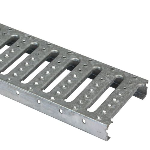 Gradino in acciaio galvanizzato - PS-OVA - JK TECHNIC - in alluminio / in acciaio inossidabile / per pavimento sopraelevato