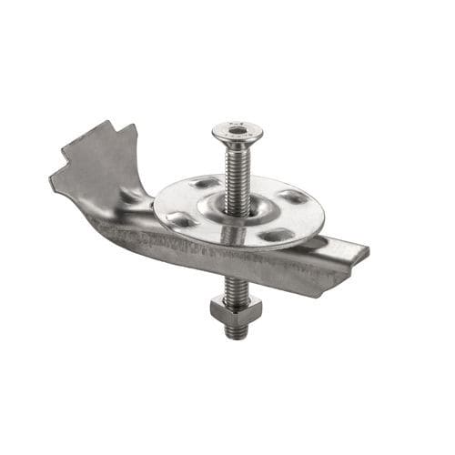Sistema di fissaggio in acciaio inossidabile - JK TECHNIC - per solaio / per gradini / per esterni