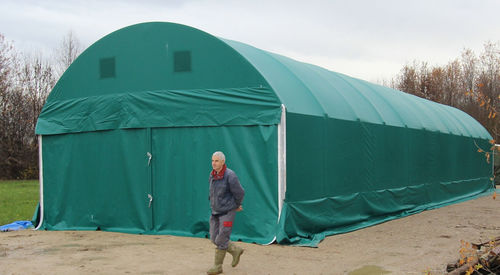 Tensostruttura modulare - AGRICULTURAL TUNNELS - Favaretti - per tettoia / con membrana in PVC / per applicazioni industriali