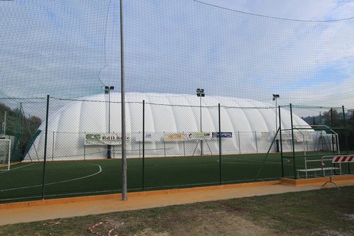 Pressostruttura per copertura - AIR DOME - Favaretti - con membrana in PVC / contract