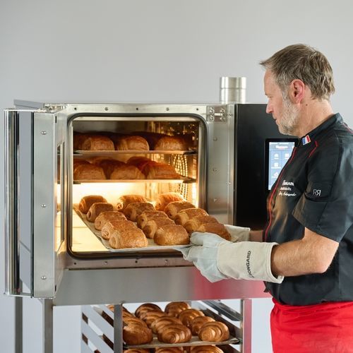 Forno per panetteria - KRYSTAL+ 46.4 L - Bongard - elettrico / a convezione / a vapore