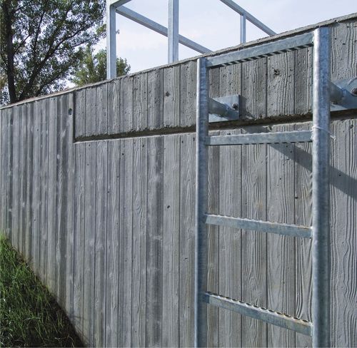 Matrice per muri di recinzione - BIBERACH - NOE PLAST - aspetto legno / per calcestruzzo architettonico / per calcestruzzo