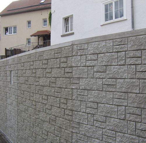 Matrice per muri di recinzione - KUFSTEIN II - NOE PLAST - aspetto pietra / per calcestruzzo architettonico / per calcestruzzo