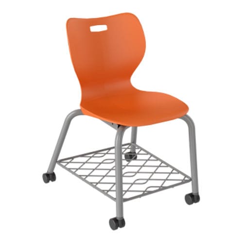 Sedia in stile - ALPHABET - artcobell - da interno / in polipropilene / con supporto in metallo