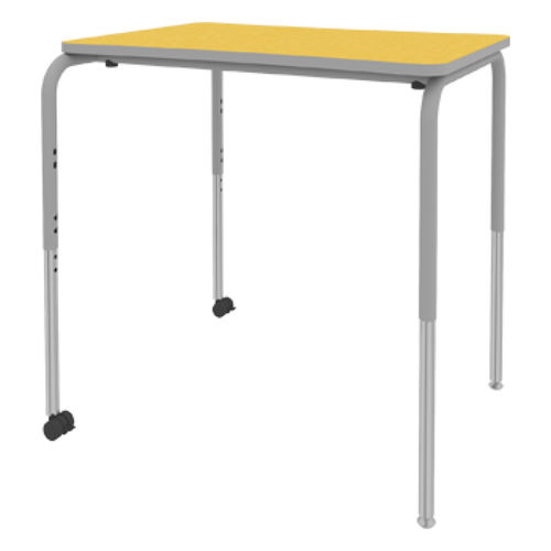 Tavolo per corsi di formazione contemporaneo - artcobell - in laminato / con supporto in metallo / rettangolare