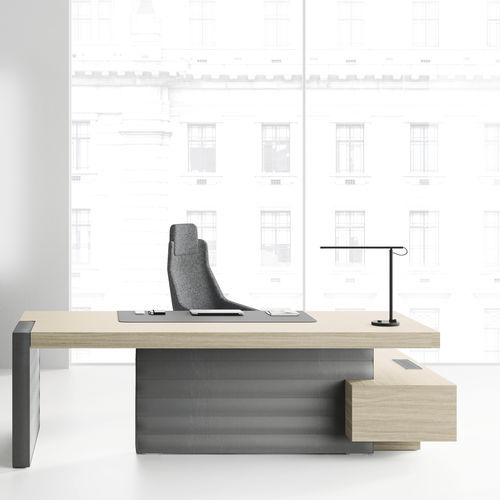 Scrivania direzionale - CONTACT - UFFICIO DESIGN ITALIA - da terra / contemporanea / in legno
