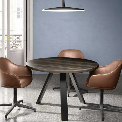 Tavolo da riunione contemporaneo - FUJI EXECUTIVE - UFFICIO DESIGN ITALIA - in legno laccato / in melaminico / in vetro
