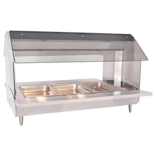 Espositore per prodotti alimentari - HFT2-300 - Alto-Shaam - da bancone / in metallo / con rotelle