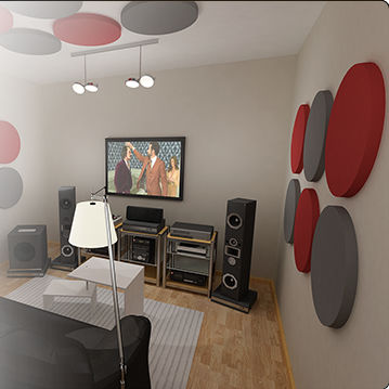 Pannello acustico per soffitto - COOKIE® - Jocavi - Acoustic Panels, Lda - per muro / sospeso / in velluto