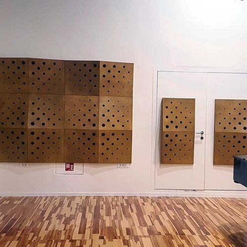 Pannello acustico per muro - WOODFOIL® AB - Jocavi - Acoustic Panels, Lda - in compensato / in betulla / quadrato