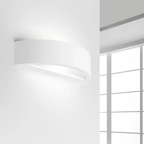 Applique contemporanea - ANDROS - URBAN - da interno / in gesso / curva