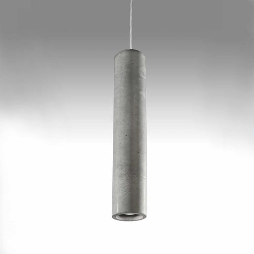 Lampada a sospensione - 2BO1 - Lucifero's - in acciaio / in PC / in calcestruzzo