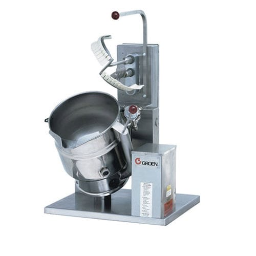 Marmitta elettrica - TDB - GROEN - con miscelatore / a pavimento / professionale