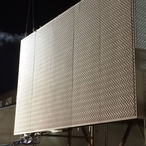 Muro in calcestruzzo prefabbricato - Armtec - con pannelli modulari