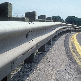 Barriera stradale in acciaio galvanizzato - FLEX-BEAM - Armtec
