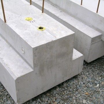 Trave in calcestruzzo prefabbricato - concast - a sezione rettangolare / di colmo / per solaio