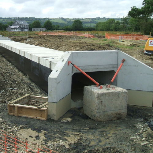 Muro di testa prefabbricato - concast - in cemento armato