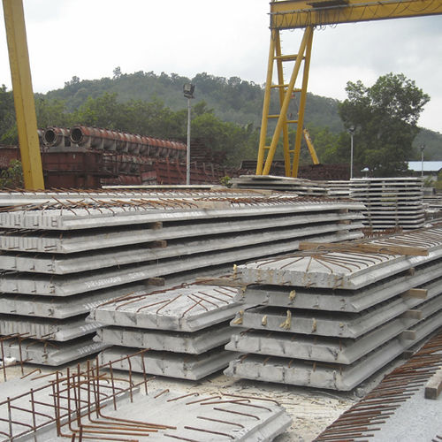 Lastra predalle in calcestruzzo - PLANK - SPC Industries Sdn Bhd - precompressa