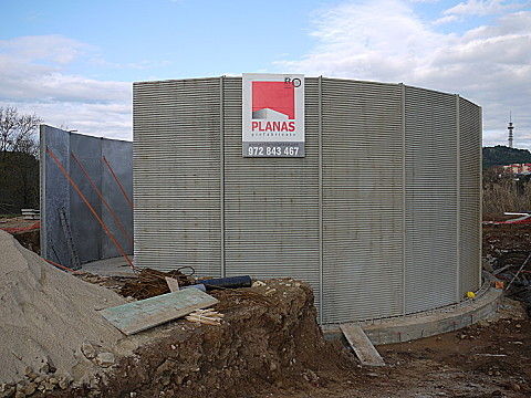Serbatoio di stoccaggio dell'acqua - Planas - prefabbricato / in cemento armato