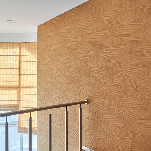 Rivestimento murale per interni - DYNAMIC : WAVES - SEDACOR - Soc. Exportadora de Artigos de Cortiça - in sughero / 3D / per uso residenziale