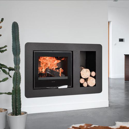 Rivestimento per camini contemporaneo - CODA - Richard le Droff - in acciaio
