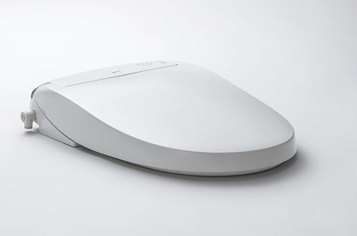 Copriwater elettronico - S600 PASSO - INAX - in plastica / bianco / contract