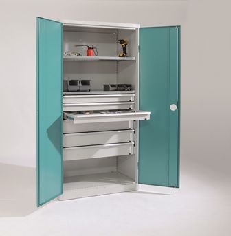 Armadio classificatore alto - NEO - Otto Kind GmbH & Co. KG - in metallo / con sportello battente / con cassetti