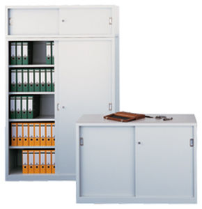 Armadio classificatore basso - Otto Kind GmbH & Co. KG - alto / con porta scorrevole / contemporaneo