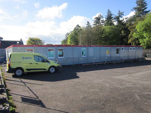 Costruzione di container per cantiere - SCOTLAND - Containex - per edifici pubblici / per spogliatoio / in acciaio galvanizzato