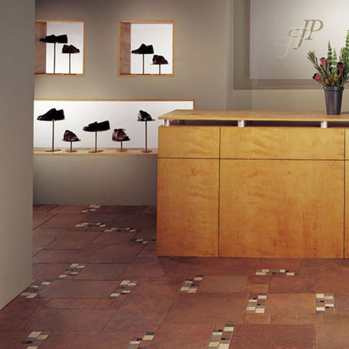 Piastrella in gres porcellanato - CONTINENTAL SLATE ™ - Daltile - levigata / da interno / da pavimento