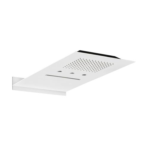 Soffione doccia da parete - SF080 D - AQUAelite® - rettangolare / a pioggia