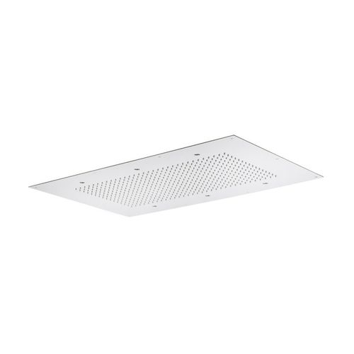 Soffione doccia da incasso a soffitto - SF111 D - AQUAelite® - rettangolare / a pioggia / con illuminazione incorporata