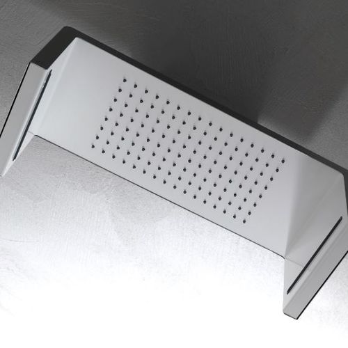 Soffione doccia da parete - AQUAelite® - rettangolare / a cascata