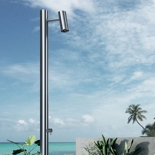 Colonna doccia da esterno - KINO  - AQUAelite® - su piede / contemporanea
