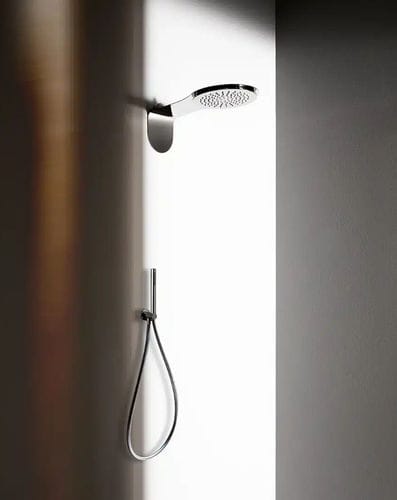 Soffione doccia da parete - SF098 A - AQUAELITE - rotondo / a pioggia / con soffione fisso