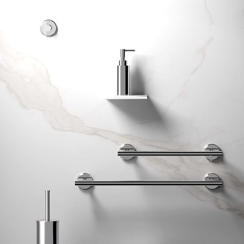 Portasalviette a 1 barra - AB005 A - AQUAelite® - in ottone / cromato