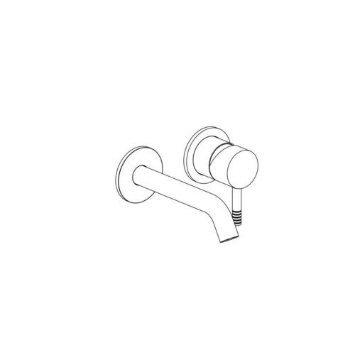 Miscelatore per lavabo - a supp - AQUAelite® - da incasso / da parete / in acciaio inossidabile 316L