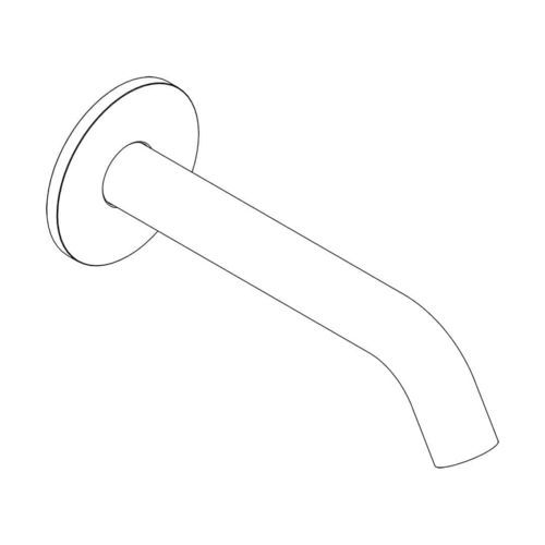Bocca per lavabo in ottone - A SUPP - AQUAelite® - da parete / per uso domestico / finitura ottone