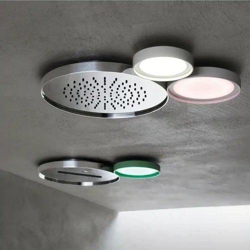 Soffione doccia da soffitto - SF122 A - AQUAelite® - rotondo / circolare / a pioggia