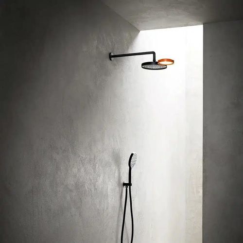 Soffione doccia da parete - SF127 D - AQUAelite® - rotondo / circolare / a pioggia