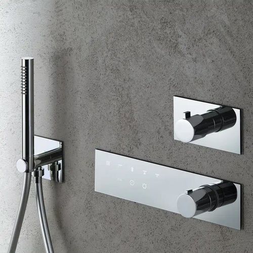 Set doccia da parete - SD017 A - AQUAELITE - contemporaneo / per spa / con doccia a mano