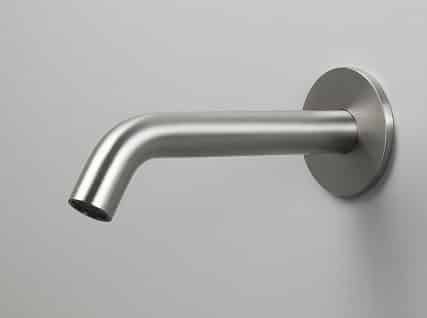 Bocca per lavabo in acciaio inossidabile 316L - AC060 A - AQUAelite® - da parete / professionale / antracite