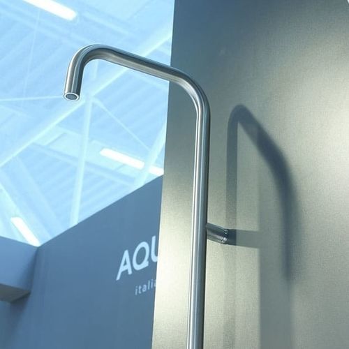 Colonna doccia meccanica - CL023 E - AQUAELITE - da esterno / contract / in acciaio inossidabile spazzolato