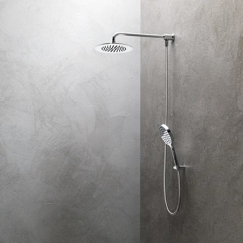 Soffione doccia da parete - SF093 A - AQUAelite® - circolare / a pioggia / contract