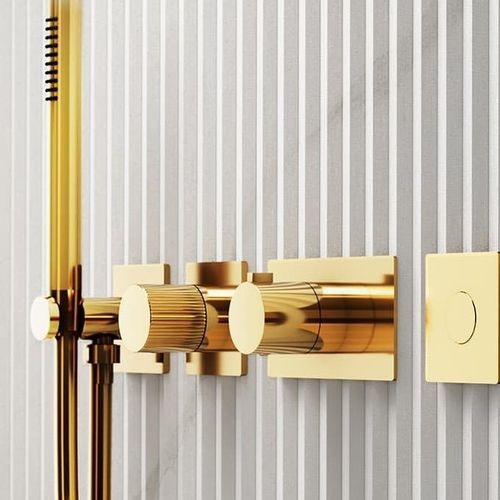 Valvola termostatica meccanica - RU150 B - AQUAelite® - manuale / per doccia / da incasso a muro